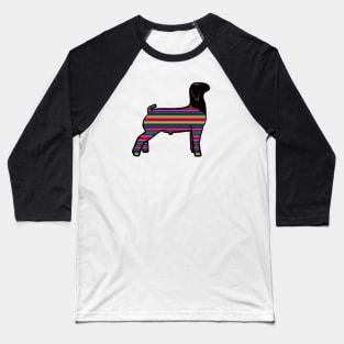 Serape Market Goat - NOT FOR RESALE WITHOUT PERMISSION Baseball T-Shirt